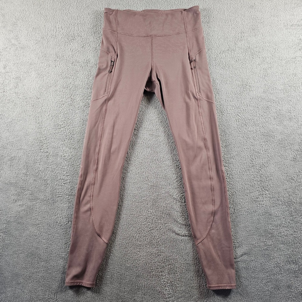 Athleta Rainier Printed Tight‎ Pink High Rise Leggings MT Tall Reflective